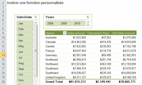 Excel Tableau Croisé Dynamique