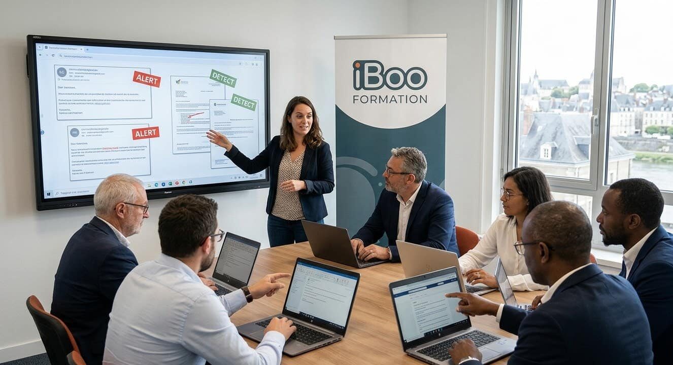 Formation 10 cyberarnaques PME Angers